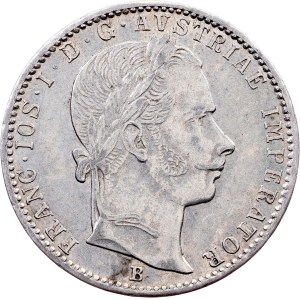 Franz Joseph I., 1/4 Gulden 1860, Kremnitz