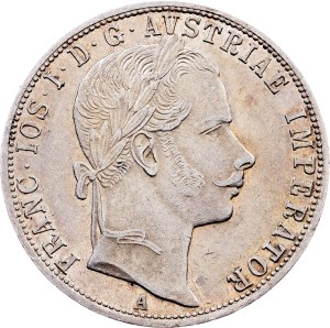 Franz Joseph I., 1 Gulden 1860, Vienna