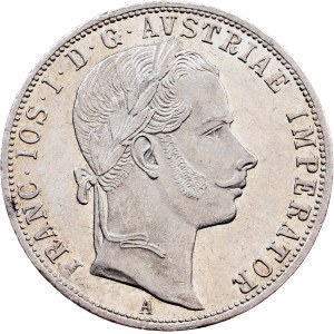 Franz Joseph I., 1 Gulden 1860, Vienna