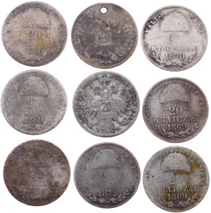 Franz Joseph I., 20 Kreuzer 1868-1872, Vienna, KB, GYF