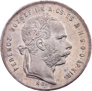 Franz Joseph I., 1 Forint 1872, KB, Kremnitz