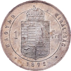 Franz Joseph I., 1 Forint 1872, KB, Kremnitz
