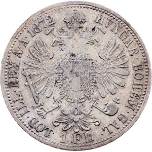 Franz Joseph I., 1 Gulden 1872, Vienna