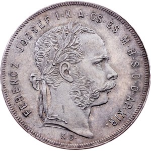 Franz Joseph I., 1 Forint 1873, KB, Kremnitz