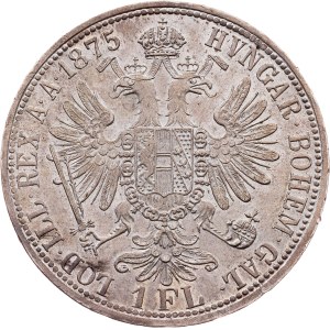 Franz Joseph I., 1 Gulden 1875, Vienna