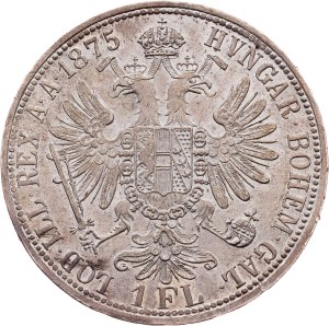 Franz Joseph I., 1 Gulden 1875, Vienna