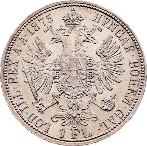 Franz Joseph I., 1 Gulden 1875, Vienna