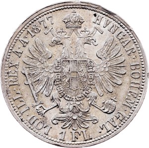 Franz Joseph I., 1 Gulden 1877, Vienna
