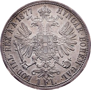 Franz Joseph I., 1 Gulden 1877, Vienna