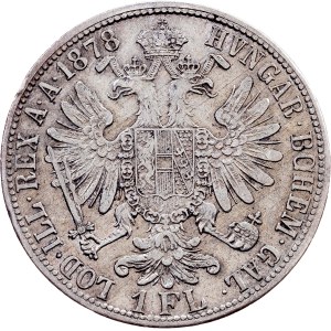 Franz Joseph I., 1 Gulden 1878, Vienna