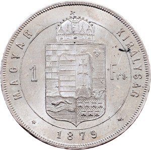 Franz Joseph I., 1 Forint 1879, Kremnitz