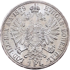 Franz Joseph I., 1 Gulden 1879, Vienna