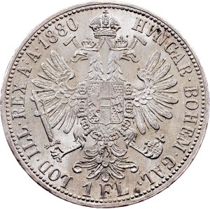 Franz Joseph I., 1 Gulden 1880, Vienna