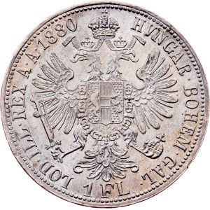 Franz Joseph I., 1 Gulden 1880, Vienna
