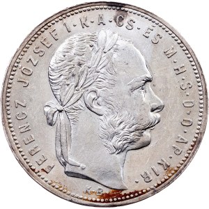 Franz Joseph I., 1 Forint 1881, KB, Kremnitz
