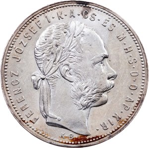 Franz Joseph I., 1 Forint 1881, KB, Kremnitz