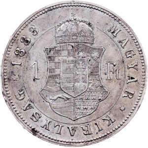 Franz Joseph I., 1 Forint 1883, Kremnitz