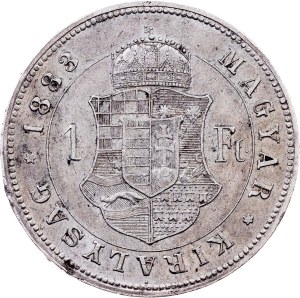Franz Joseph I., 1 Forint 1883, Kremnitz