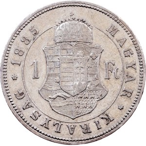 Franz Joseph I., 1 Forint 1885, Kremnitz
