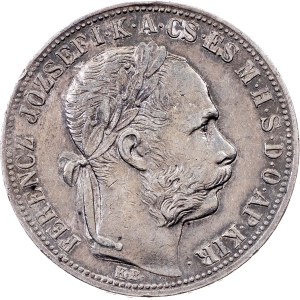 Franz Joseph I., 1 Forint 1886, Kremnitz