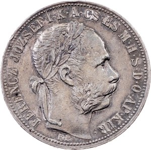 Franz Joseph I., 1 Forint 1886, Kremnitz