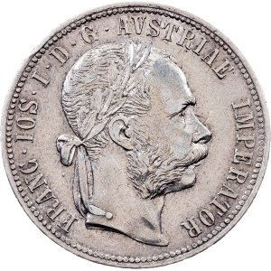 Franz Joseph I., 1 Gulden 1886, Vienna