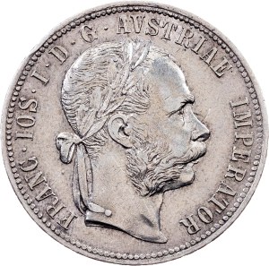 Franz Joseph I., 1 Gulden 1886, Vienna