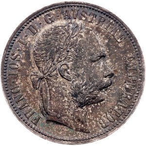 Franz Joseph I., 1 Gulden 1886, Vienna
