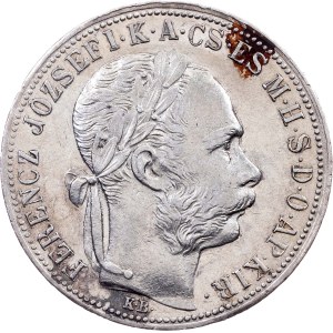Franz Joseph I., 1 Forint 1887, KB, Kremnitz