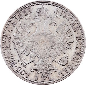 Franz Joseph I., 1 Gulden 1889, Vienna