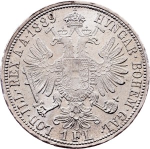 Franz Joseph I., 1 Gulden 1889, Vienna