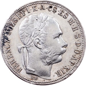 Franz Joseph I., 1 Forint 1890, KB, Kremnitz
