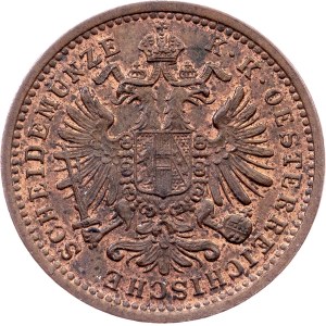 Franz Joseph I., 1 Kreuzer 1891, Vídeň