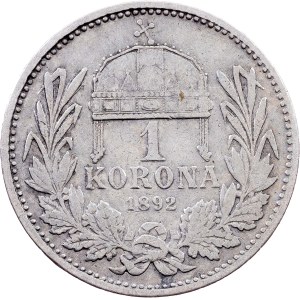 Franz Joseph I., 1 Korona 1892, Kremnitz