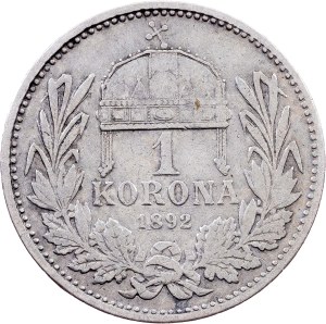 Franz Joseph I., 1 Korona 1892, Kremnitz