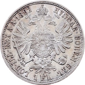 Franz Joseph I., 1 Gulden 1892, Vienna