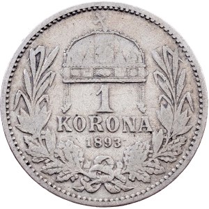 Franz Joseph I., 1 Korona 1893, Kremnitz