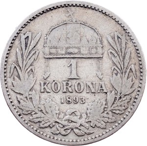 Franz Joseph I., 1 Korona 1893, Kremnitz