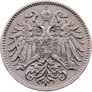 Franz Joseph I., 10 Heller 1893, Vienna