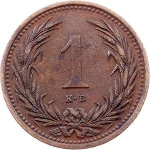 Franz Joseph I., 1 Filler 1893, KB, Kremnitz