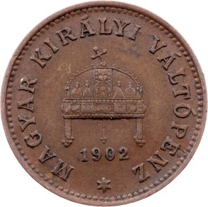 Franz Joseph I., 1 Filler 1902, KB, Kremnitz