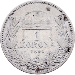 Franz Joseph I., 1 Korona 1894, Kremnitz