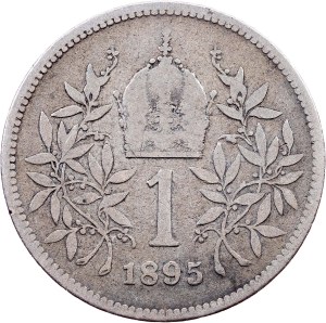 Franz Joseph I., 1 Krone 1895, Vienna