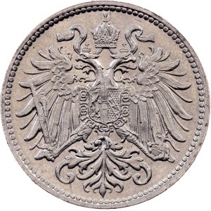 Franz Joseph I., 10 Heller 1895, Vienna