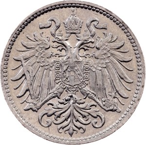 Franz Joseph I., 10 Heller 1895, Vienna