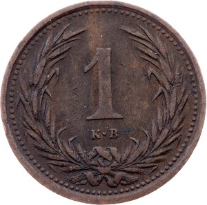 Franz Joseph I., 1 Filler 1895, KB, Kremnitz