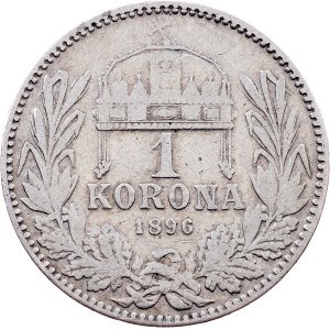 Franz Joseph I., 1 Korona 1896, Kremnitz