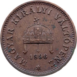 Franz Joseph I., 1 Filler 1896, KB, Kremnitz