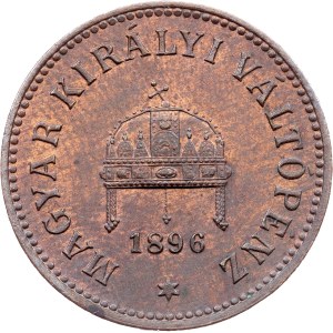 Franz Joseph I., 2 Filler 1896, KB, Kremnitz
