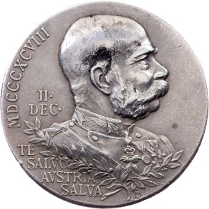 Franz Joseph I., Medal 1898, A. Scharff